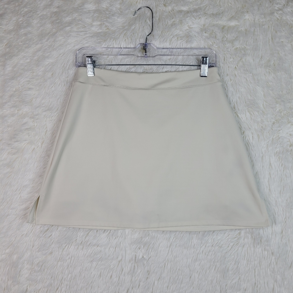 Reformation Nina White Ecomove Skort Athleisure Tennis Womens L
